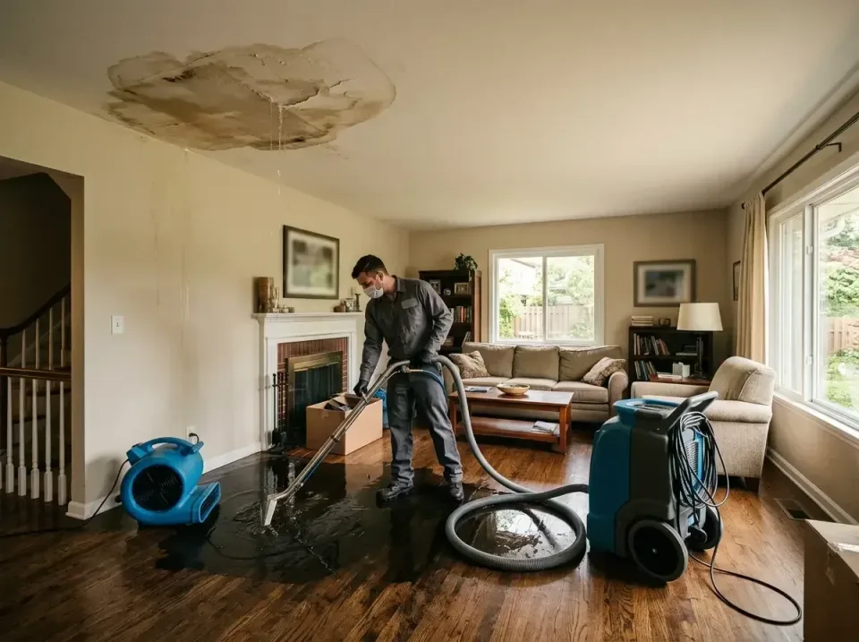 attic-pipe-burst-ceiling-drip-008 — frequently asked questions, Water Damage Restoration & Carpet Care in Canton, GA
